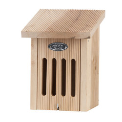 Abri pour papillons en bois d’Aulne 100% FSC – 15,9 x 16 x 21,1 cm