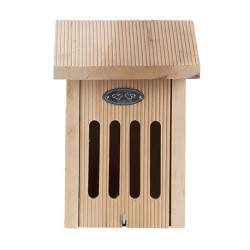 Abri pour papillons en bois d’Aulne 100% FSC – 15,9 x 16 x 21,1 cm