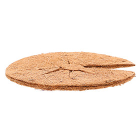 Disque de paillage en fibres de coco – Diamètre : 20 cm – Epaisseur : 0,5 cm