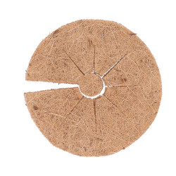 Disque de paillage en fibres de coco – Diamètre : 20 cm – Epaisseur : 0,5 cm