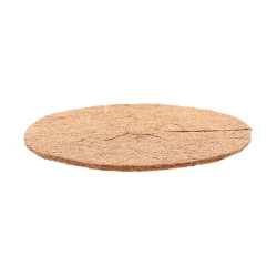 Disque de paillage en fibres de coco  – Diamètre : 28,3 cm – Epaisseur : 0,5 cm