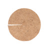 Disque de paillage en fibres de coco  – Diamètre : 28,3 cm – Epaisseur : 0,5 cm