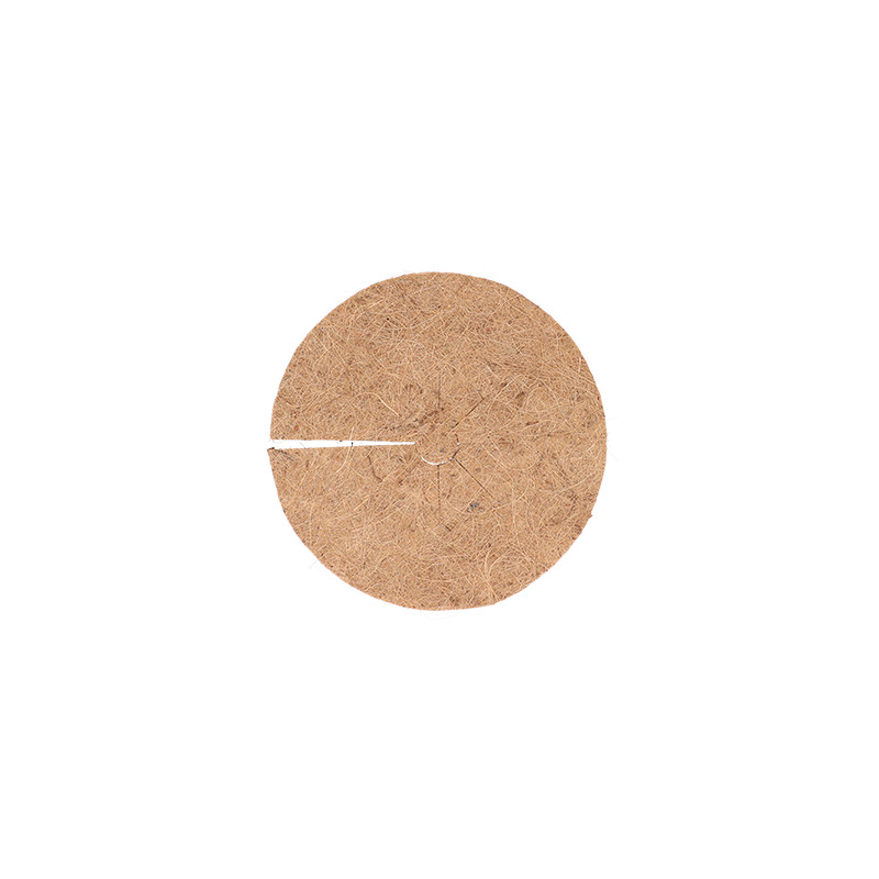 Disques De Paillage En Fibre De Coco - Lot De 8, Diamètre 30 Cm - Protection Racines, Isolation Thermique, Anti-mauvaises Herbes