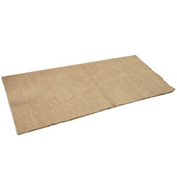 Litière en tapis de chanvre avec sachet de terre de diatomée 50 g – 110 x 50 x 1 cm