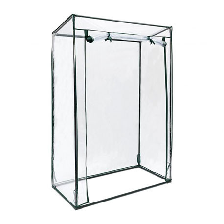 Serre de jardin pour tomates en acier et bâche plastique 0,5 m² – 100 x 50 x 150 cm Serre de jardin pour tomates en acier et bâche plastique 0,5 m² – 100 x 50 x 150 cm