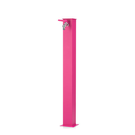 Fontaine de jardin en aluminium au format carré avec conduite d’eau et robinet – 9 x 15 x 85 cm – 14 coloris disponibles Fontaine de jardin en aluminium au format carré avec conduite d’eau et robinet – 9 x 15 x 85 cm – 14 coloris disponibles