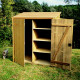 Abri de rangement en bois traité autoclave – 1,5 m² - 150 x 100 x 180 cm