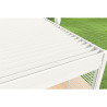 Pergola bioclimatique adossée en alu Blanc – 3 x 4 m - 12 m² - Ombréa