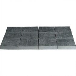 Pavé terrasse en ardoise naturelle  15 x 15 x 3-4 cm