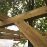 TOIT TERRASSE BOIS 3X10,4 SANS TOIT