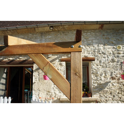 TOIT TERRASSE BOIS 3X10,4 SANS TOIT