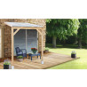 TOIT TERRASSE BOIS 3X2 AVEC TOIT