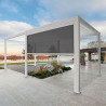 Store latéral pour pergola bioclimatique Ombréa – 3m - Blanc