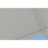 Pergola bioclimatique autoportée Alu - Lames orientables manuellement – 300 x 591 x 251 cm - 18 m² - Blanc - Ombréa