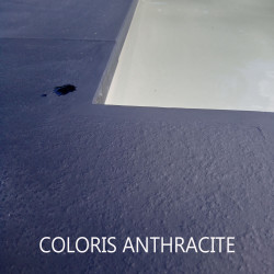 Margelle de piscine en pierre reconstituée droite aspect granit 50 x 30 x 2,5 cm – blanc