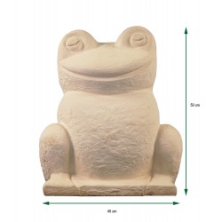 Statue en Pierre Reconstituée en forme de Grenouille