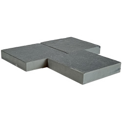 Pavé terrasse en ardoise naturelle  15 x 15 x 3-4 cm