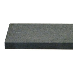 Margelle de piscine en pierre naturelle Pepperino dark satino 60 x 30 x 3-5 cm