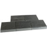 Pavé terrasse en ardoise naturelle  15 x 15 x 3-4 cm