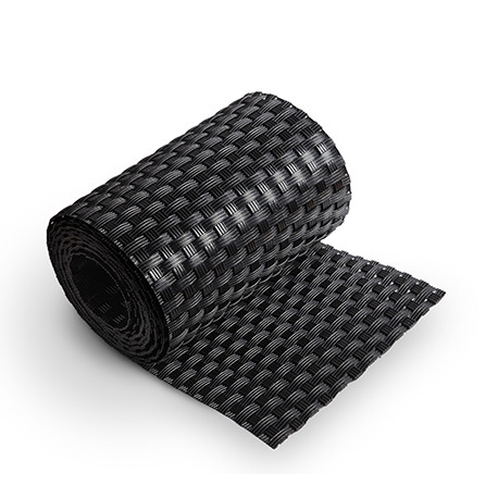 Bande brise-vue pour grillage rigide en résine tressée L. 255 x H.19 cm – Noir Bande brise-vue pour grillage rigide en résine tressée L. 255 x H.19 cm – Noir