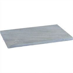 Dalle en pierre naturelle bleue vieillie 60 x 40 x 2,5 cm