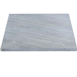 Dalle en pierre naturelle bleue vieillie 60 x 60 x 2,5 cm