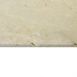 Dalle en pierre naturelle travertin mix color 61 x 40,6 x 1,2 cm