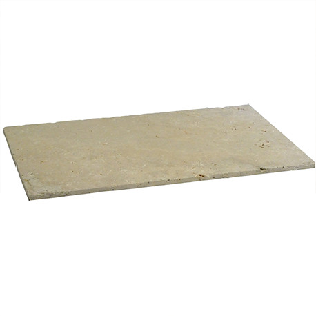 Dalle en pierre naturelle travertin mix color 61 x 40,6 x 1,2 cm Dalle en pierre naturelle travertin mix color 61 x 40,6 x 1,2 cm