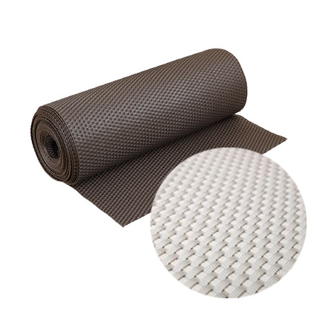 Brise-vue en résine tressée avec œillets métalliques - L. 300 x H.90 cm – Blanc Brise-vue en résine tressée avec œillets métalliques - L. 300 x H.90 cm – Blanc