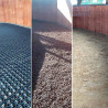 Palette de 5,19 m² de Dalles stabilisatrices équestres 57 x 38 x 4 cm - résistance : 500 tonnes/m²