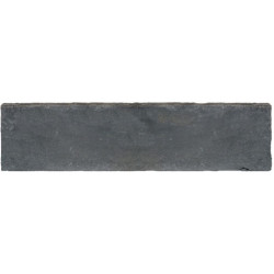 Bordure de jardin en pierre naturelle brut noir d’Orient – 100 x 20 x 5 cm