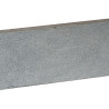 Bordure de jardin en pierre naturelle bleue vieillie sablée 100 x 3 x 20 cm