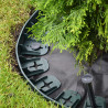 Bordure de jardin en plastique EDGING 77 x 8 x 4.5 cm noire