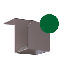 Support pour tuyau d’arrosage en acier pour fontaines de jardin – 8 x 9 x 11 cm - Vert