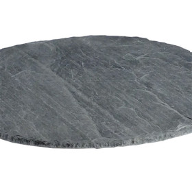pas japonais Ardoise rond - diametre 40 cm ep 1,5cm