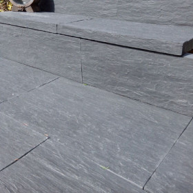 Dalle de terrasse en pierre reconstituée 60 x 40 x 4 cm schiste