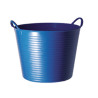 Seau souple Tubtrug panier de jardin flexible 14L Bleu - POLET