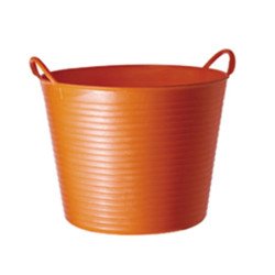 Seau souple Tubtrug panier de jardin flexible 14L Orange - POLET