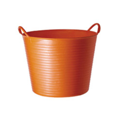 Tubtrug panier de jardin flexible 26L orange - POLET