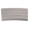 Margelle en pierre reconstituée courbe aspect bois blanchi 41 x 29,5 x 3,5 cm
