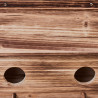 Nichoir à oiseaux pour étourneaux en bois – 35 x 18 x 22 cm 