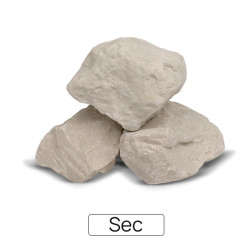 Graviers marbre BLANC CREME 8-12 mm - Sac de 20 kg