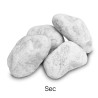 Galets roulés marbre BLANC CARRARE 15-25 mm – Sac de 20 kg