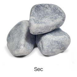 Galets roulés marbre ICE BLUE 15-25 mm – Sac de 20 kg