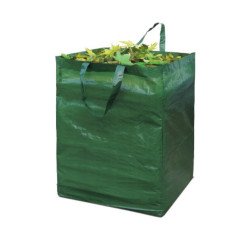 Sac à déchets jardinage double toile tissée Polypropylène - 220 L - 55 x 55 x 75 cm