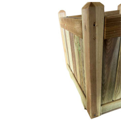 Jardinière en bois rectangulaire Vendôme 92 x 46 x 43 cm