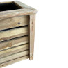 Jardinière en bois carrée 50 x 50 x 50 cm