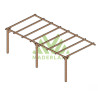 Pergola adossée Oviedo en bois massif traité autoclave de 18 m² - 6 x 3 m – Sans toiture