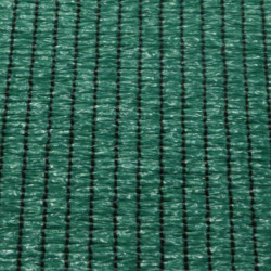 Brise-vue en polyéthylène – Occultation 100% - L.2500 x H. 120 cm – Vert Foncé