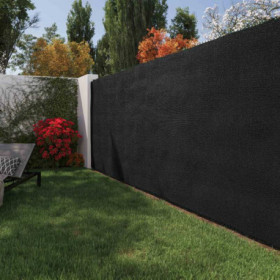 Brise-vue en polyéthylène – Occultation 85% - L.1000 x H. 150 cm – Noir